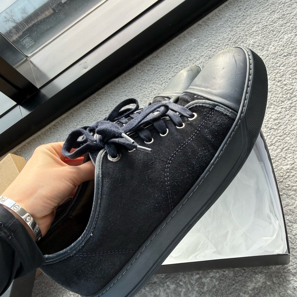 Lanvin Men Sneakers Size 8 - Picture 4 of 6
